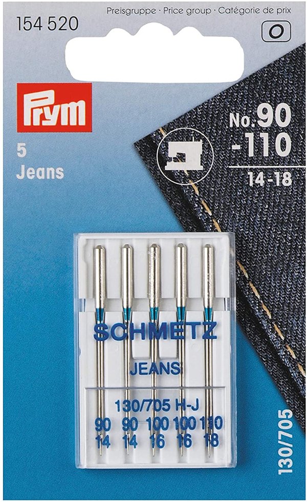 Nähmaschinennadel Jeans